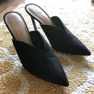 Who What Wear Matilda Dip Front Heeled Mules